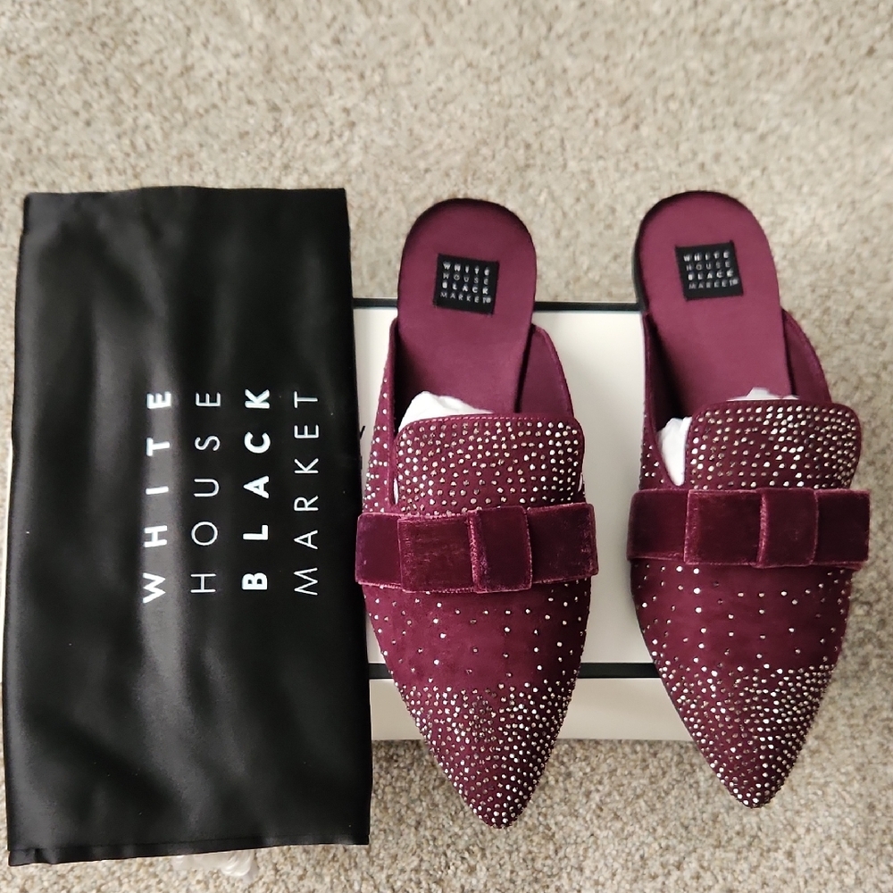 White House Black Market Blair Sparkle Slide